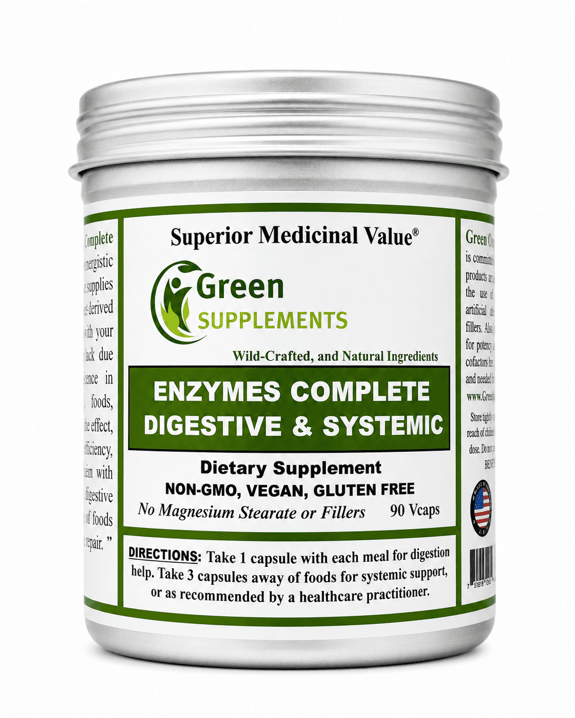 Enzymes Complete, Digestive & Systemic